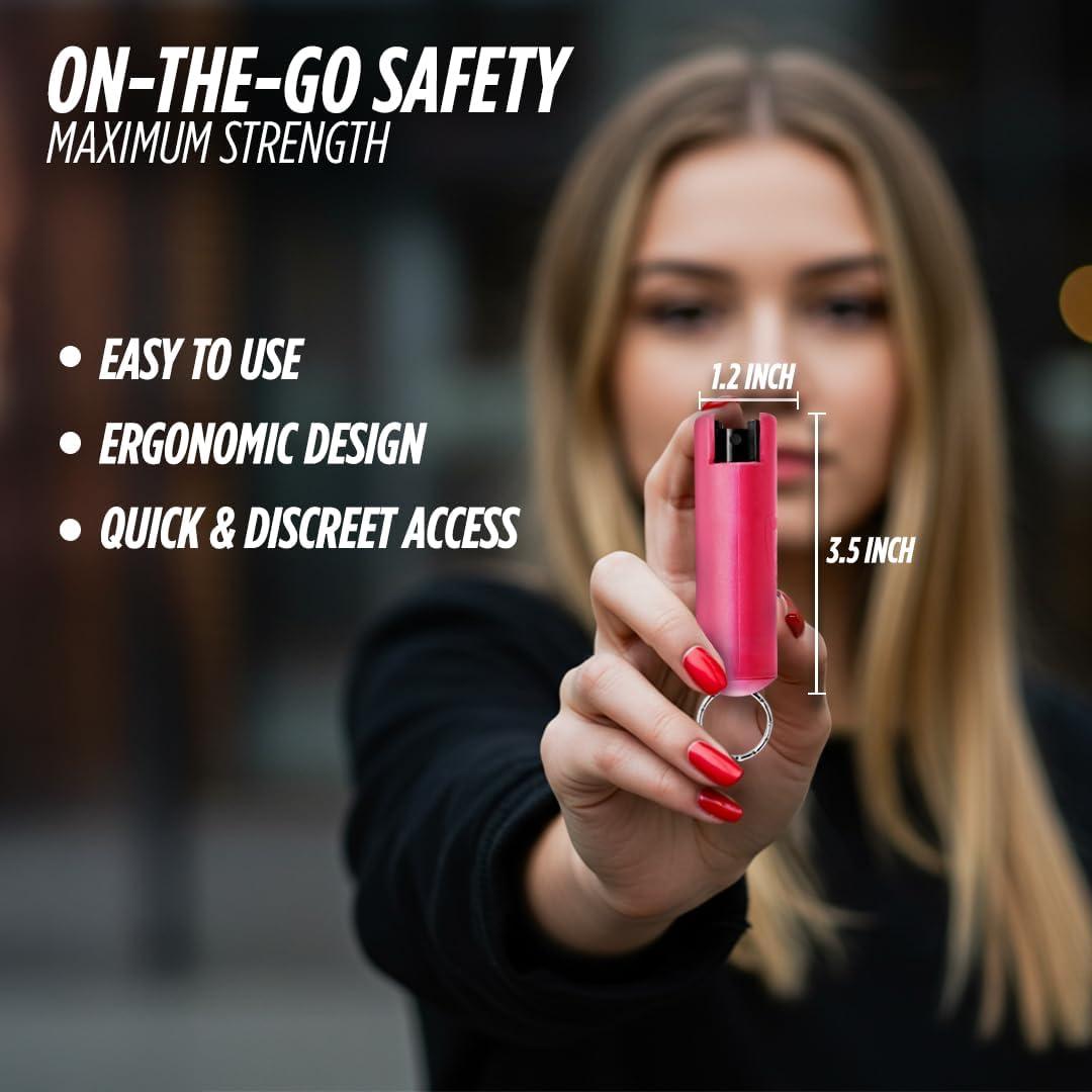 Pistola de Pimienta Guard Dog Security Rosa 14.79 ml 2 Piezas