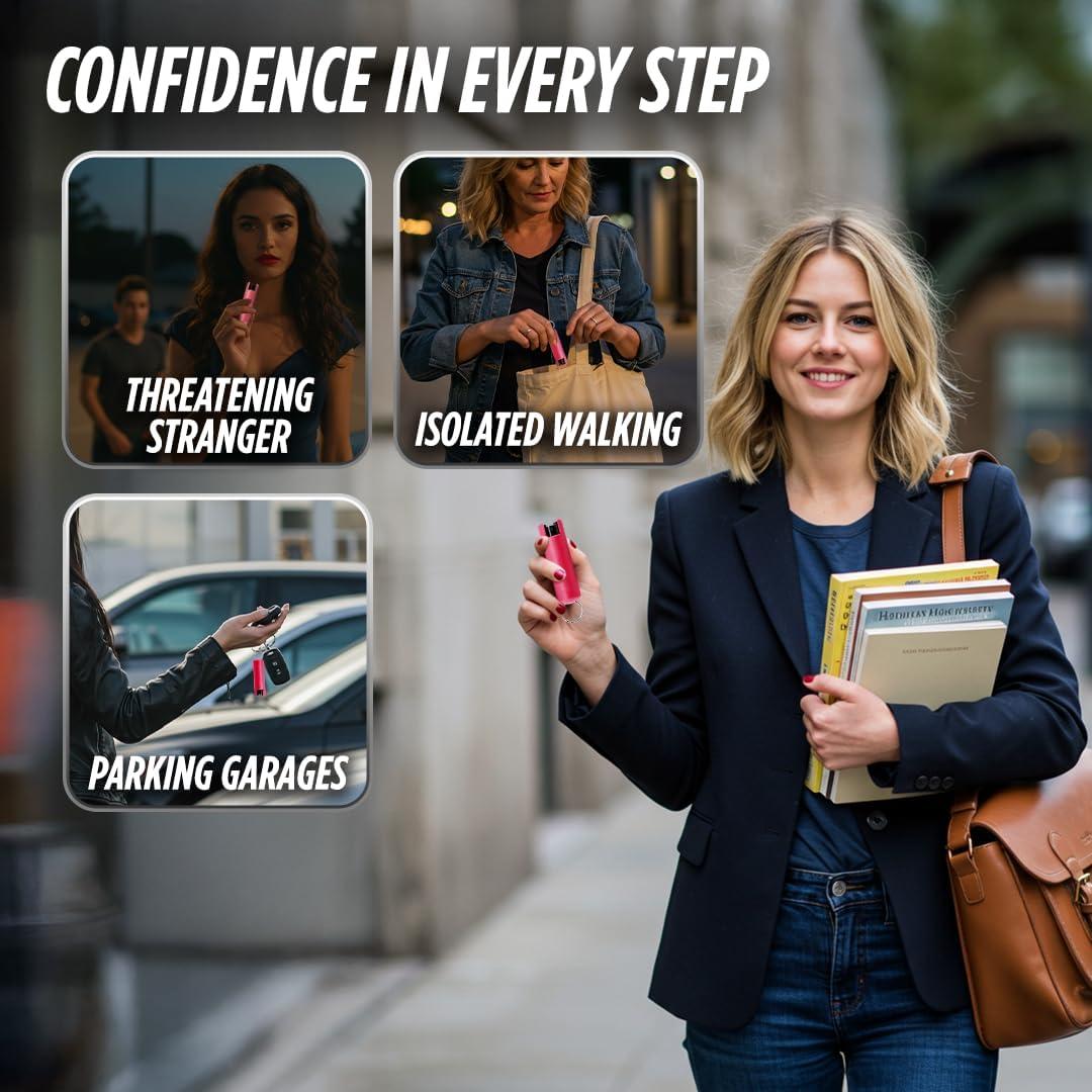 Pistola de Pimienta Guard Dog Security Rosa 14.79 ml 2 Piezas