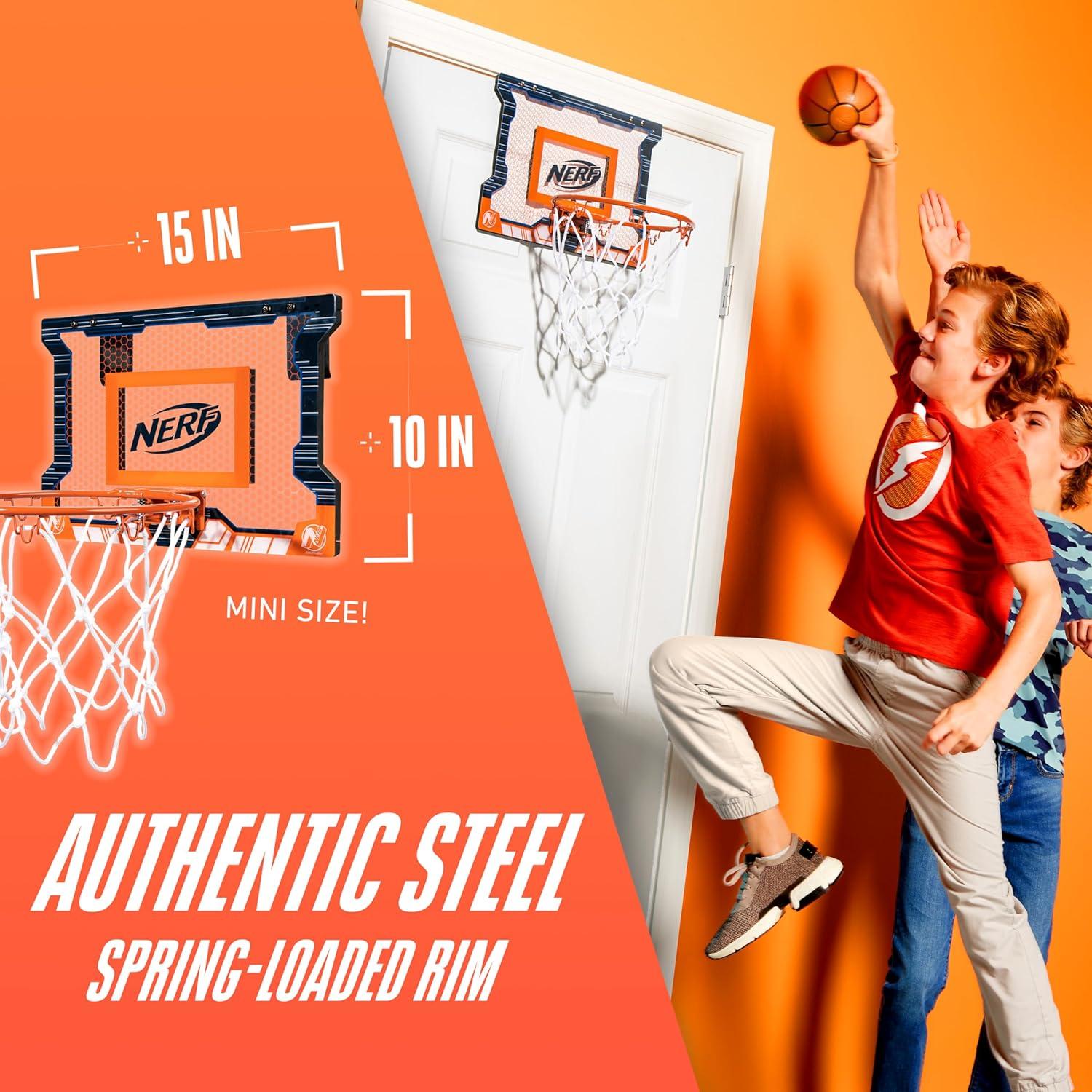 Aro de Baloncesto Nerf Pro Hoop Mini con Balón Incluido