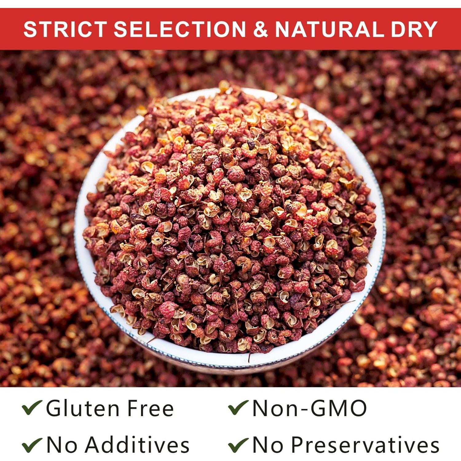 Pimienta de Sichuan Yimi Grado AAA 59.4 g - Sabor Fuerte