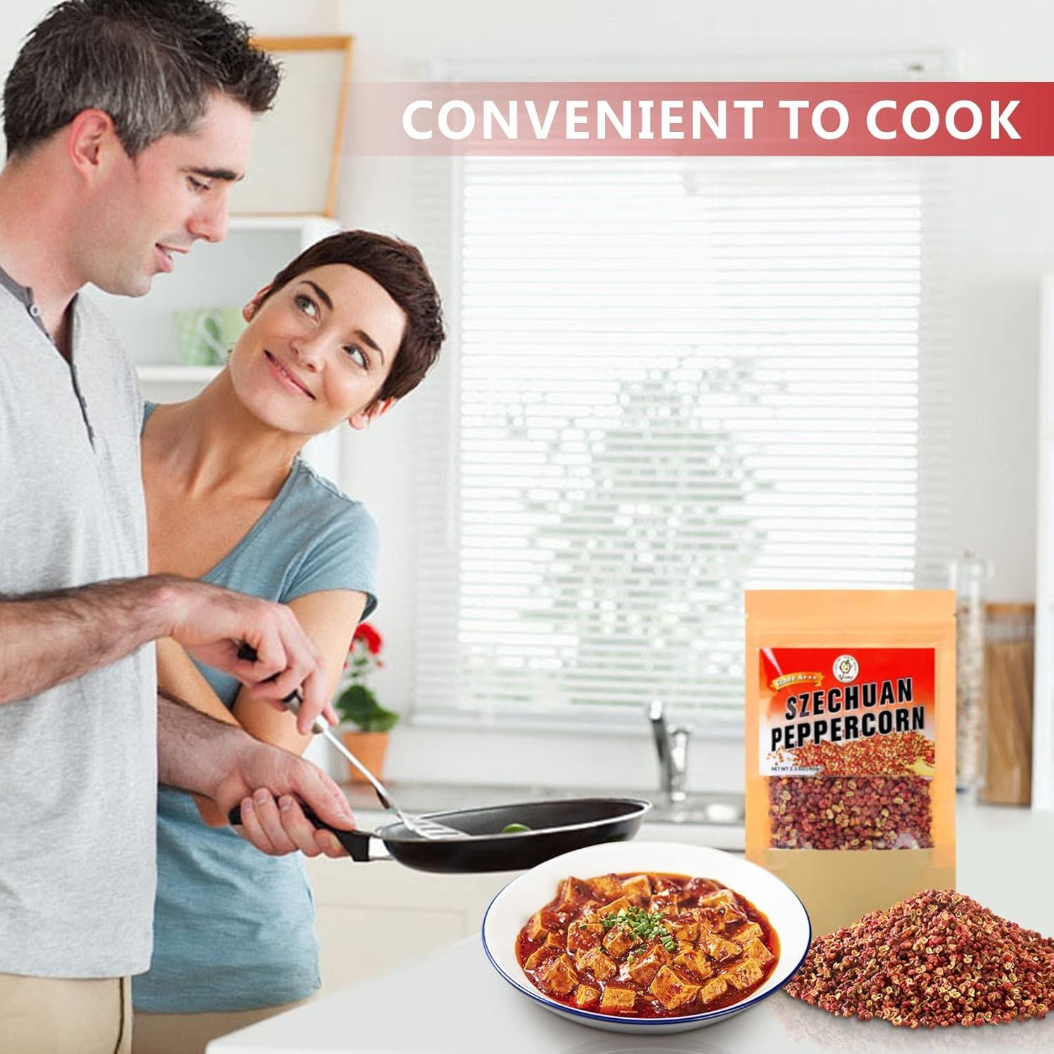 Pimienta de Sichuan Yimi Grado AAA 59.4 g - Sabor Fuerte