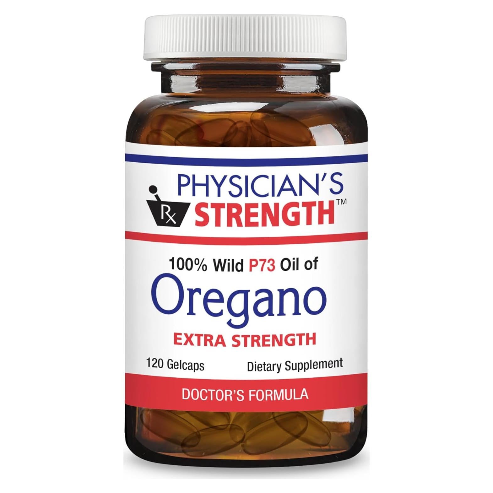 Geles de Orégano Silvestre Fuerza del Médico Extra Fuerte 120 Gelcaps