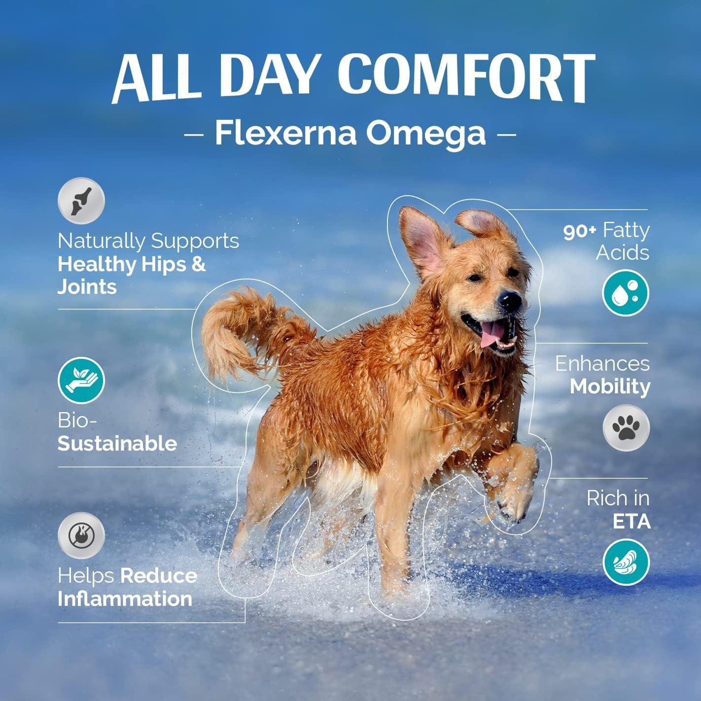 Suplemento Articular Flexerna Omega TopDog 8 Oz para Perros