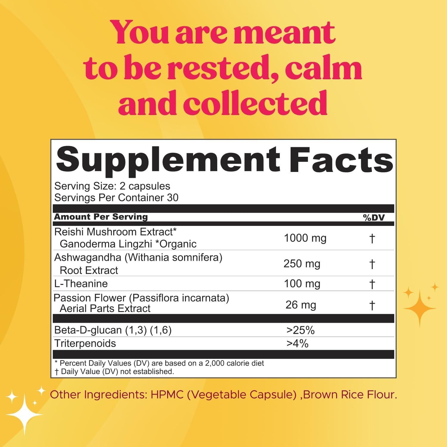 Suplemento Super Chill Fungiments - 60 Cápsulas Relajantes