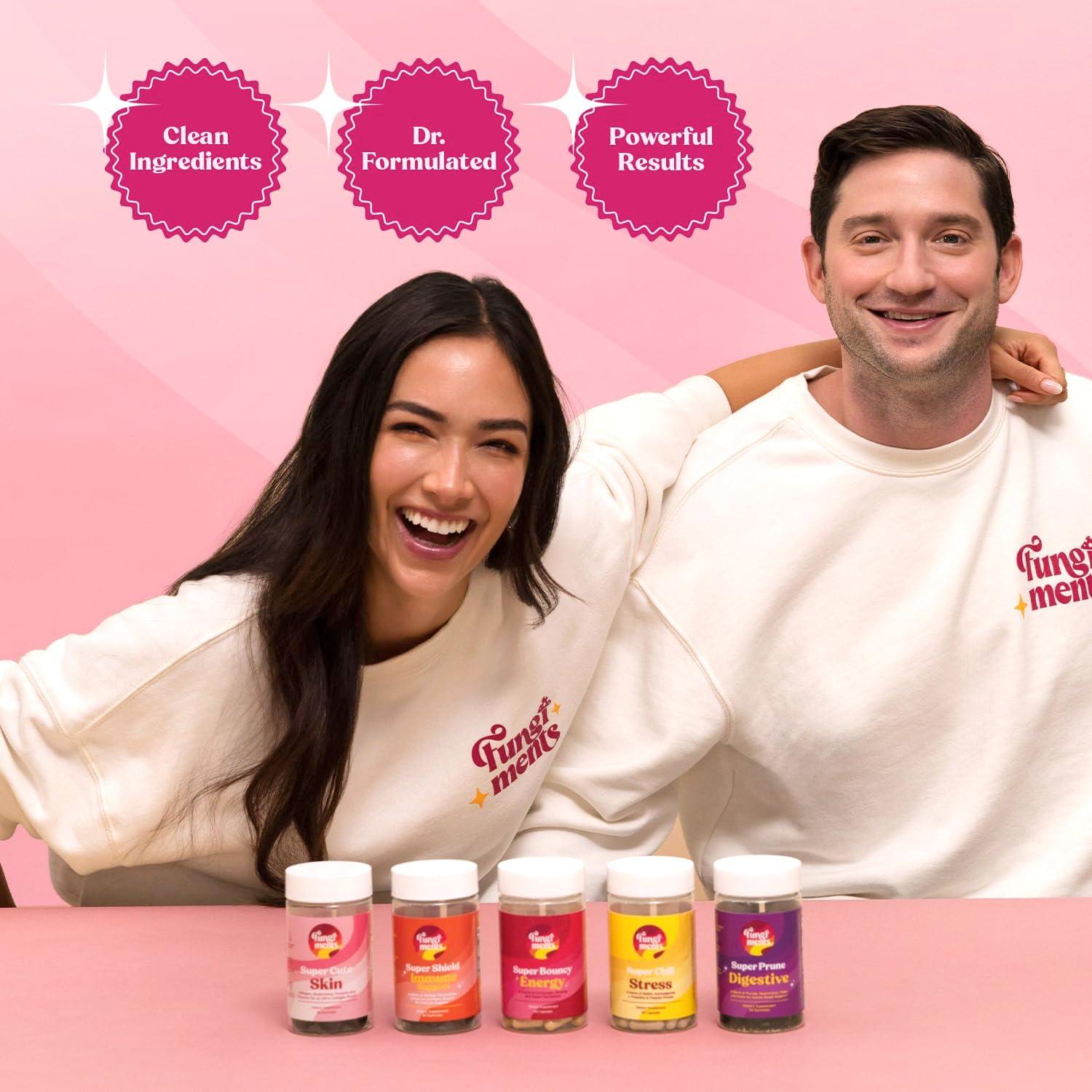 Suplemento Super Chill Fungiments - 60 Cápsulas Relajantes