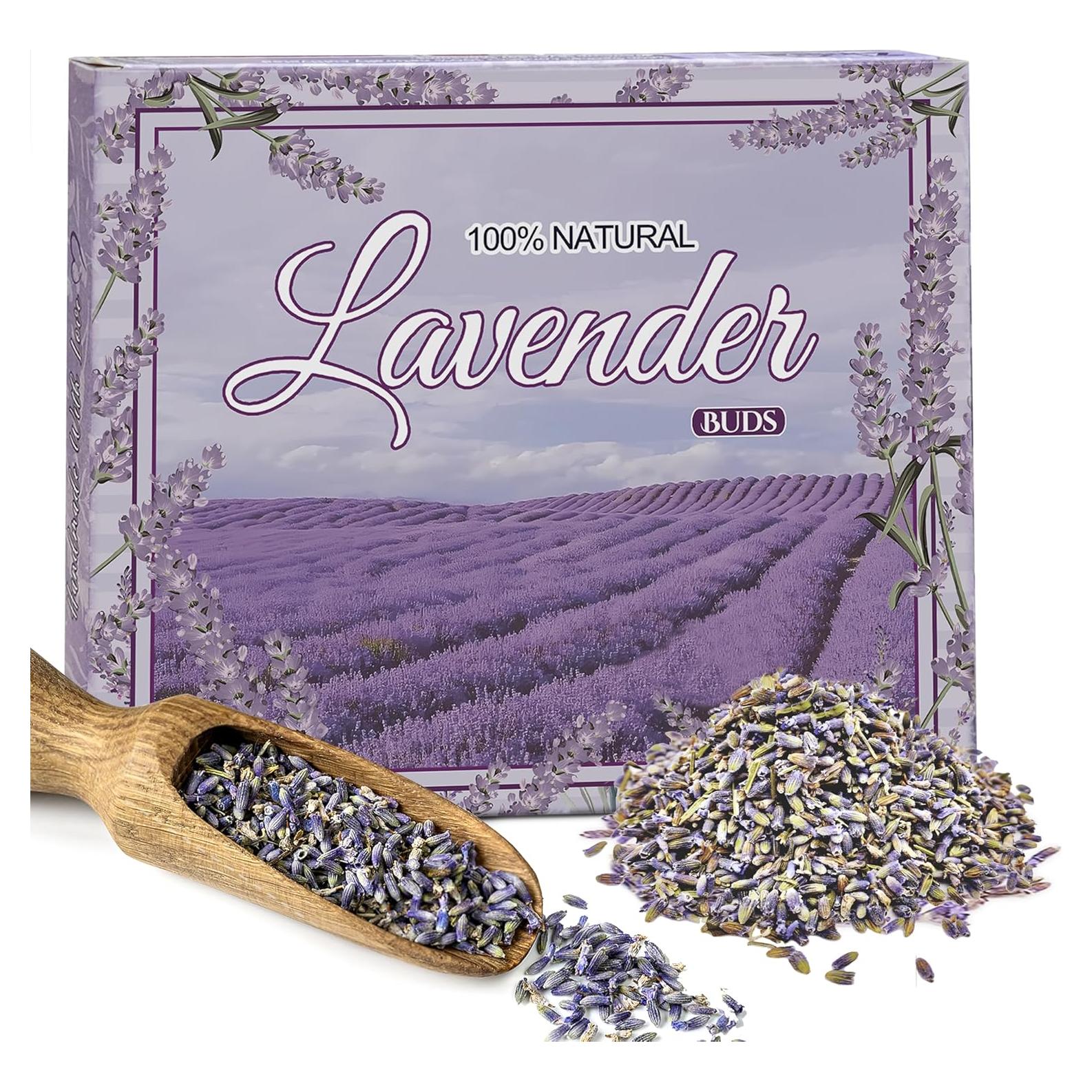 Flores Secas de Lavanda Cedar Space 70g para Aromaterapia