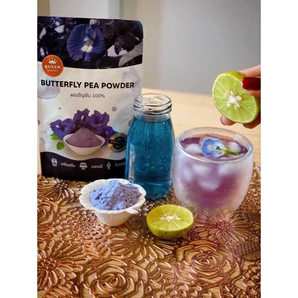 Polvo de Guisante Mariposa Sin Azúcar 100g - Colorante Natural Azul