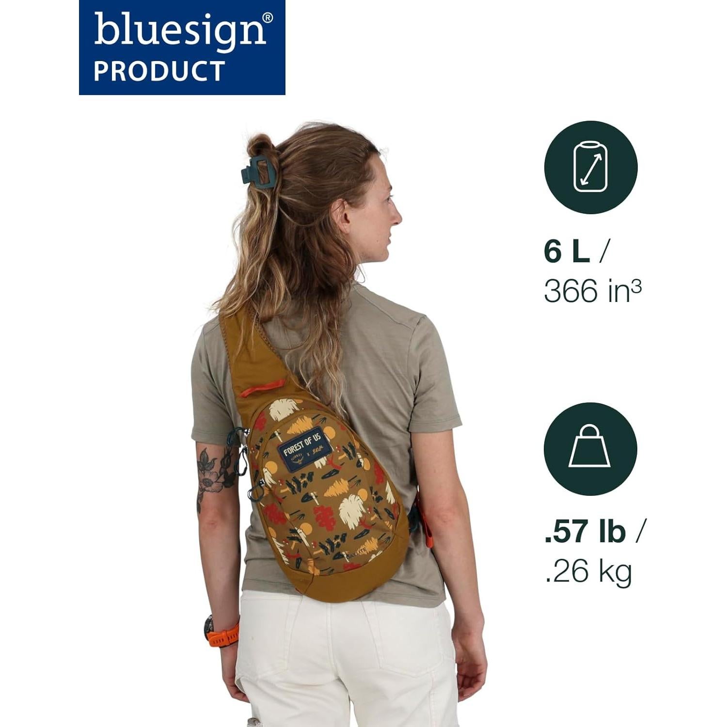 Bolsa de Hombro Osprey Daylite Negra 5L Unisex