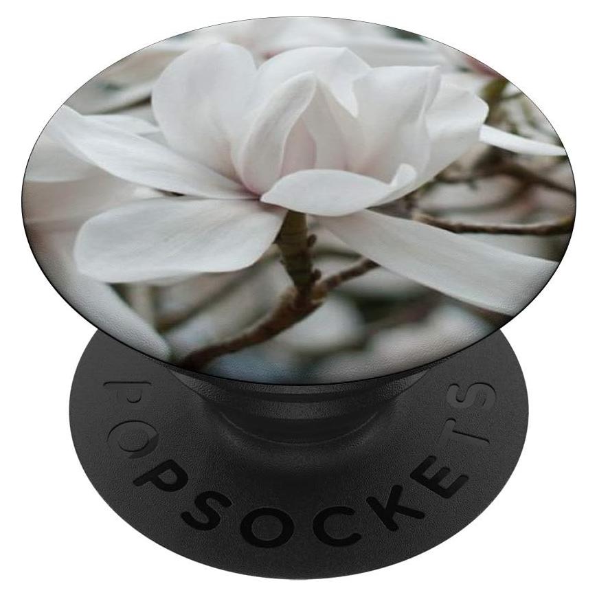 PopSockets PopGrip Floral Magnolia Intercambiable para Móvil