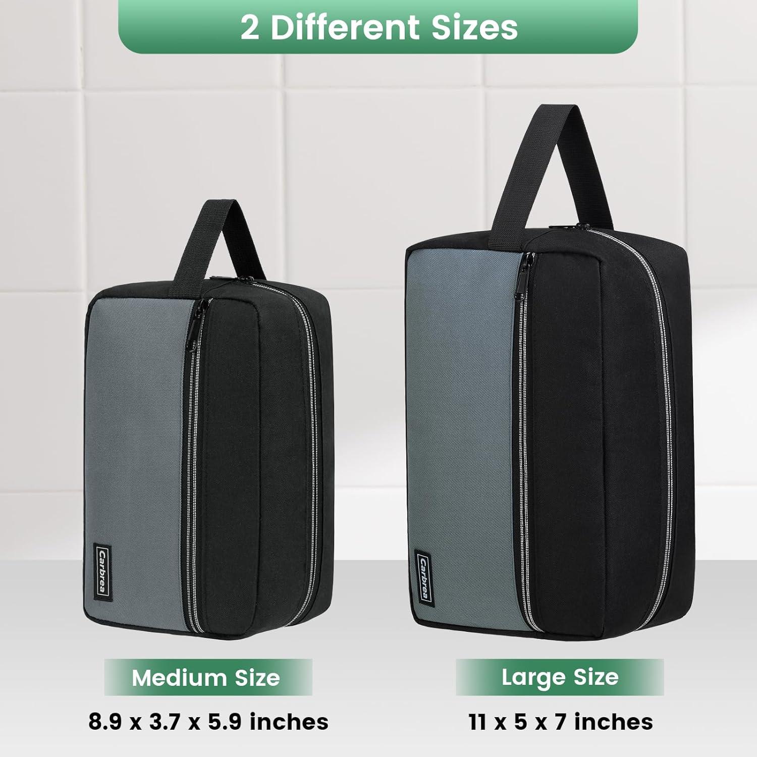 Bolsa de Aseo de Viaje Carbrea Mediana Negra