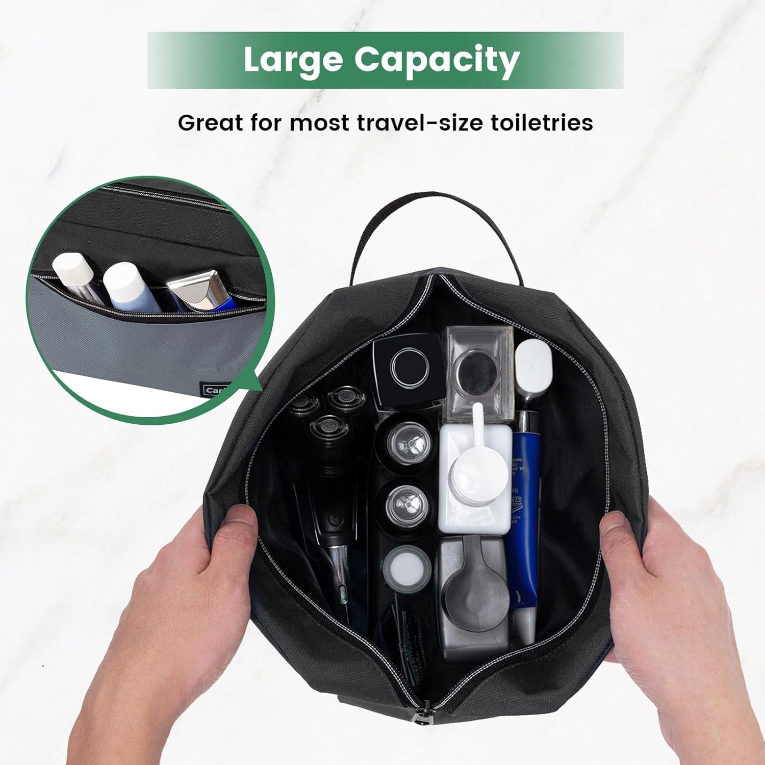 Bolsa de Aseo de Viaje Carbrea Mediana Negra