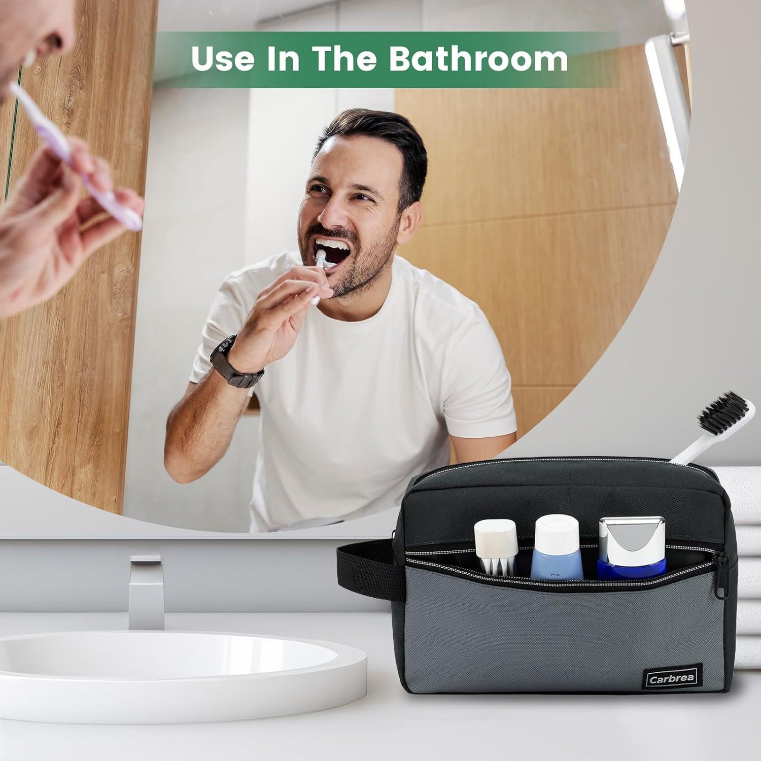 Bolsa de Aseo de Viaje Carbrea Mediana Negra