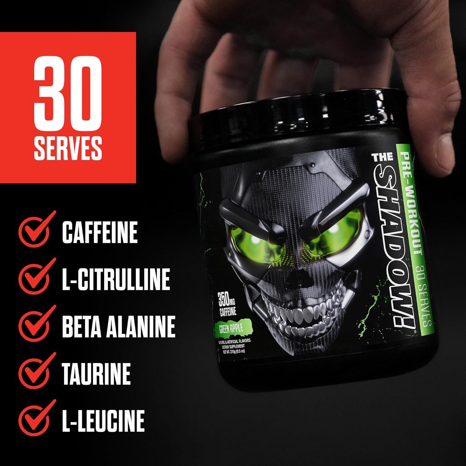 Pre-entrenamiento JNX SPORTS La Sombra 350mg Cafeína Fruta Tropical 270g