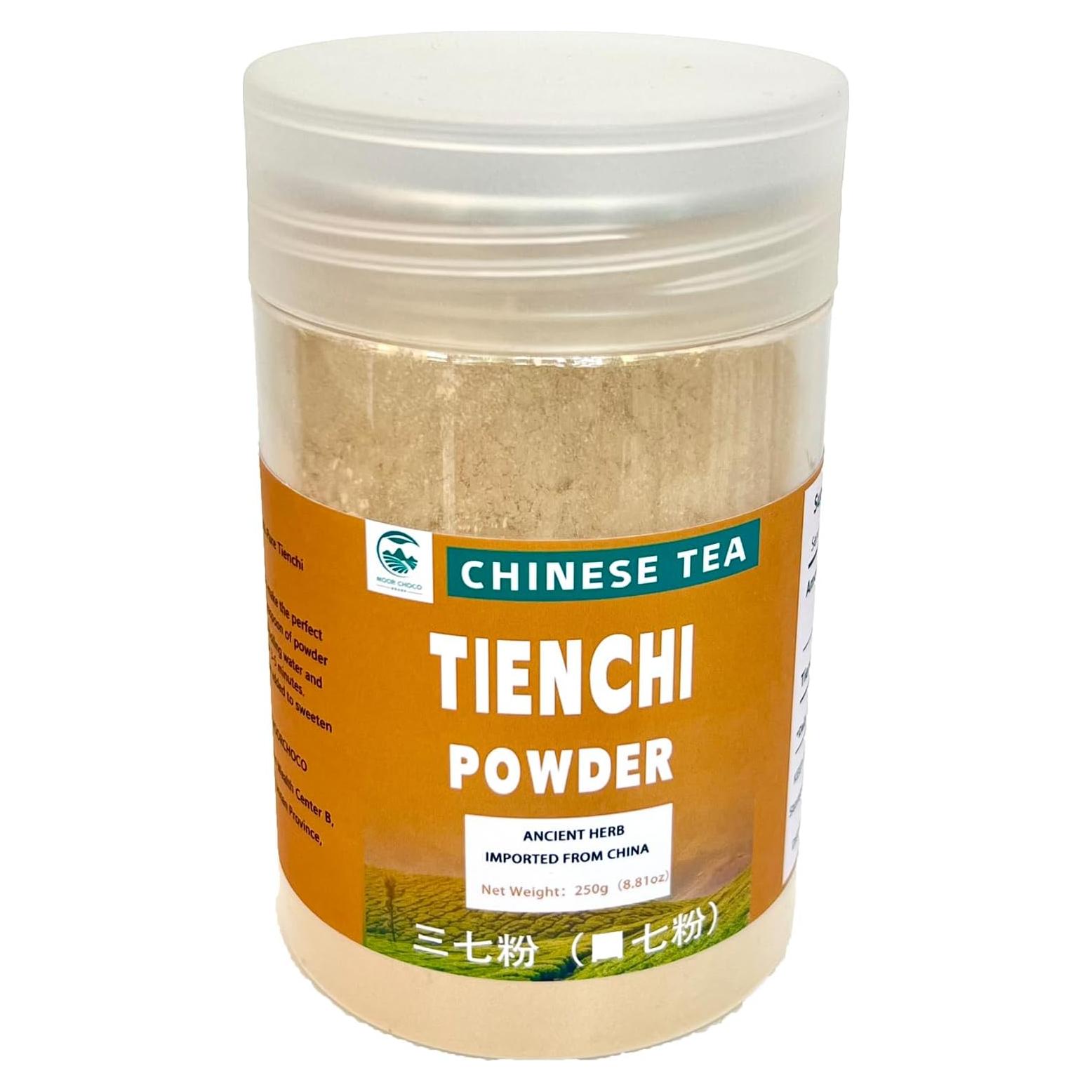 Polvo de Ginseng Tienchi 100% Puro 250g - Sanqi Premium