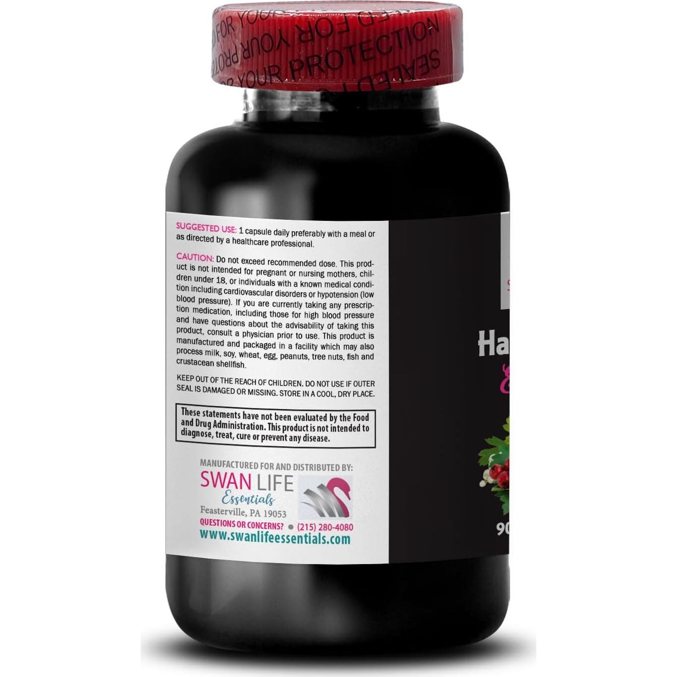 Extracto de Espino SWAN LIFE ESSENTIALS 3 Botellas 180 Cápsulas