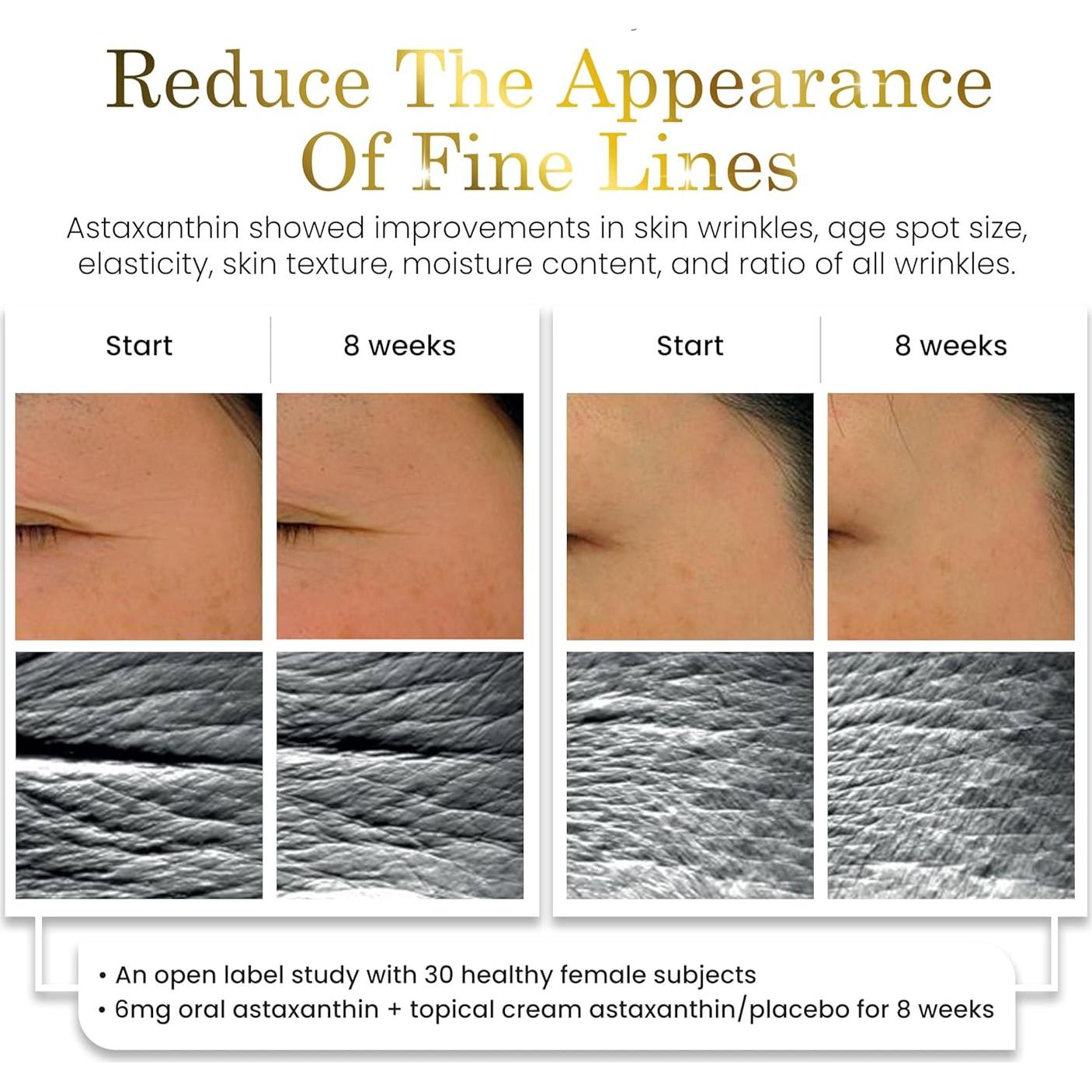 Suero Facial Antioxidante Luxe Beauty con Astaxantina Orgánica 136g