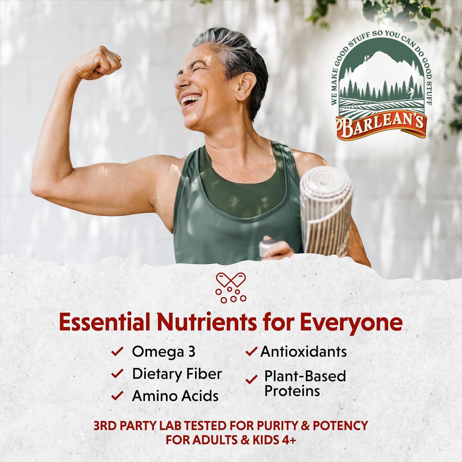 Suplemento de fibra Barlean's 340g - Mezcla de semillas digestivas