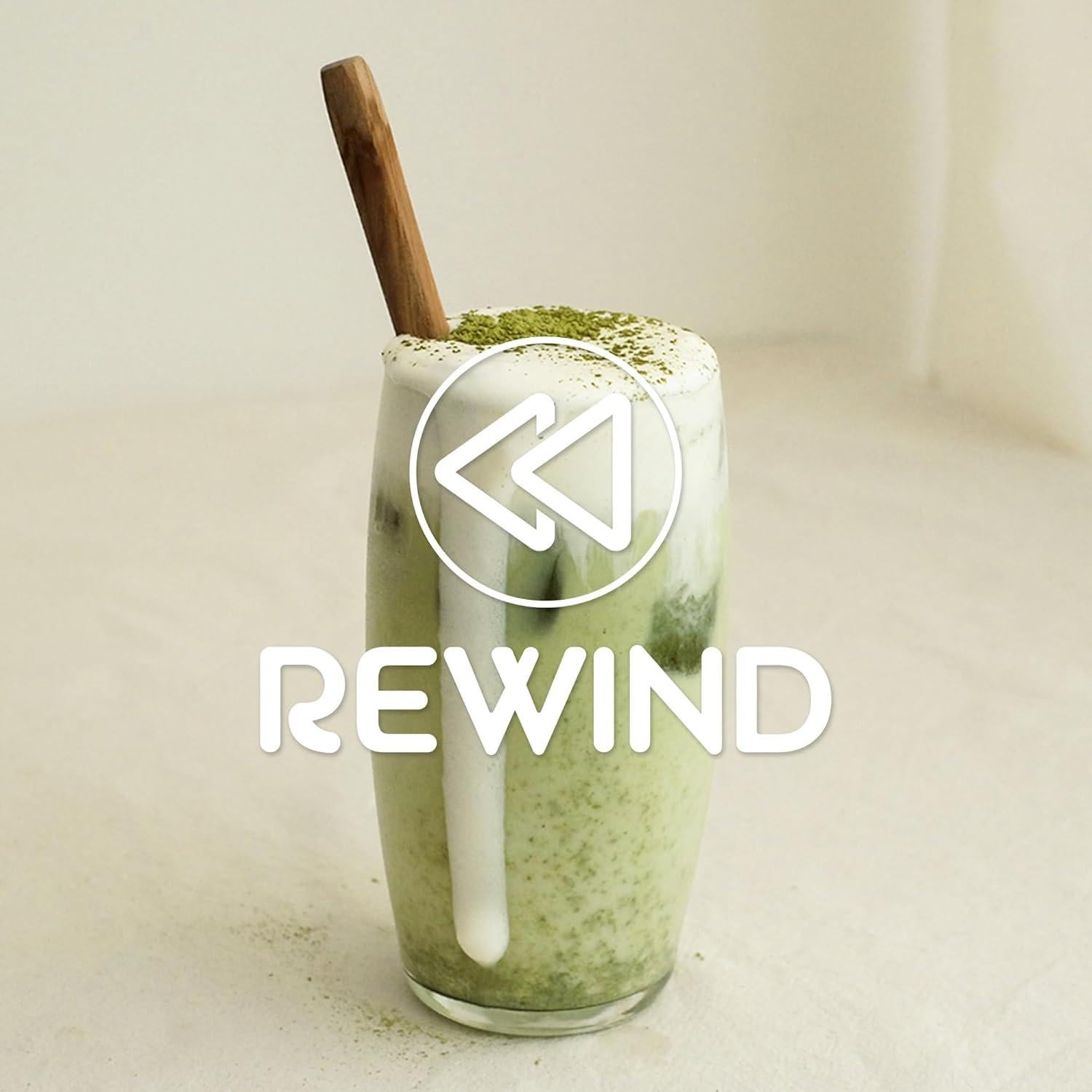 Rewind Super Greens Polvo Verde Piña y Cereza - 40 Superalimentos