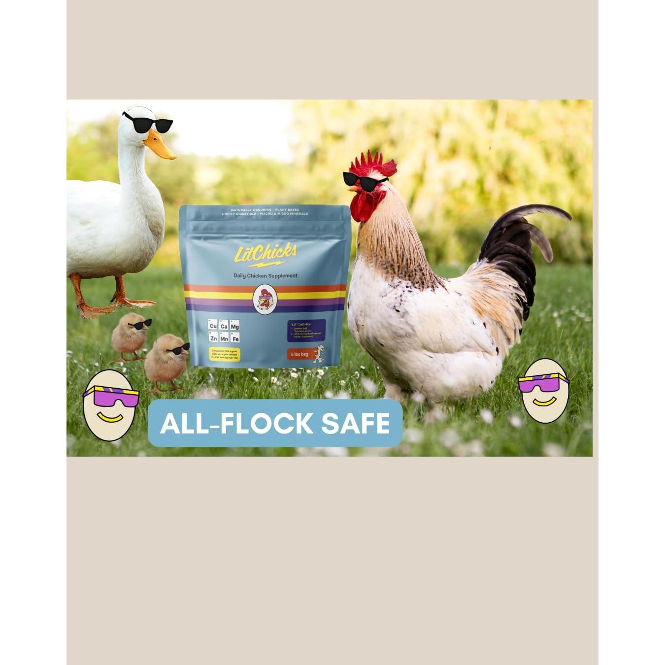 Algas Marinas Calcificadas LitChicks 2.27kg para Gallinas