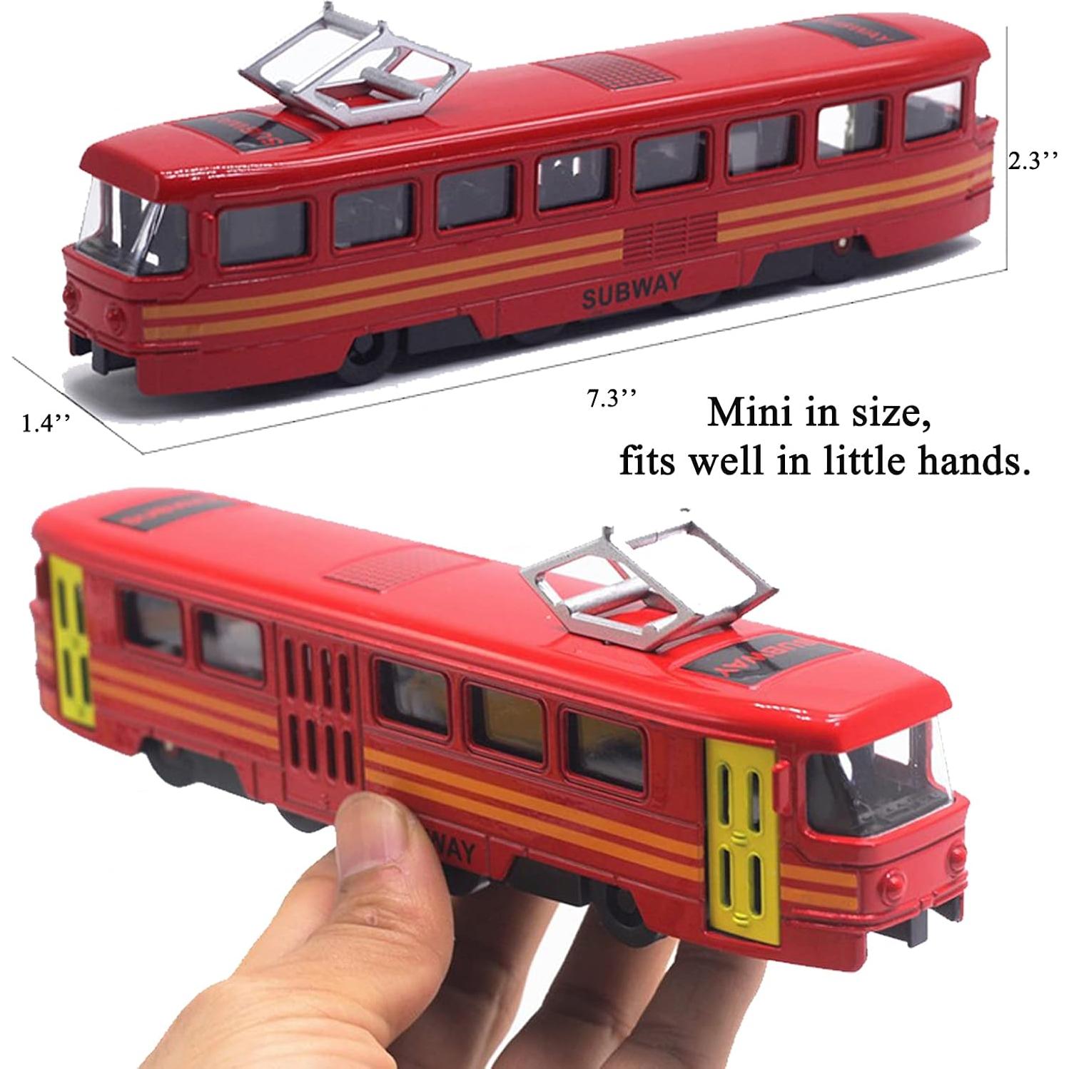 Juego de Trenes OTONOPI Set 4 Locomotoras Alta Velocidad