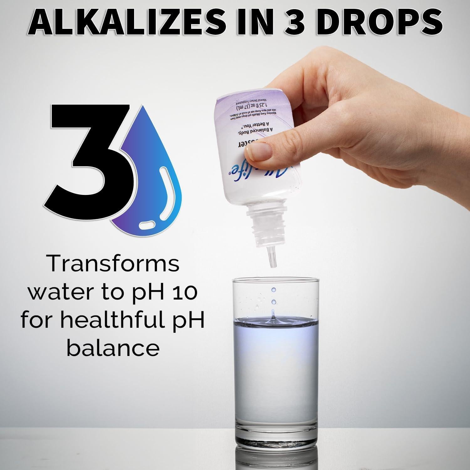 Alkalife Gotas Alcalinizadoras de pH 35.4ml - Suplemento Mineral