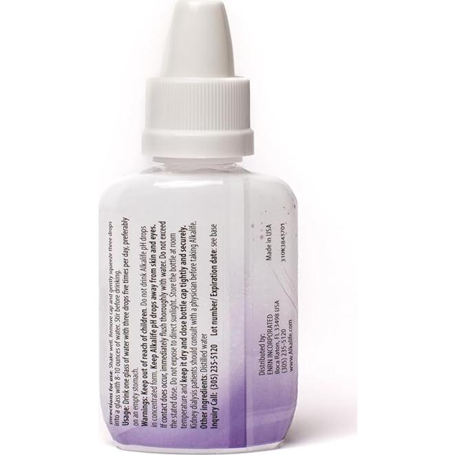 Alkalife Gotas Alcalinizadoras de pH 35.4ml - Suplemento Mineral
