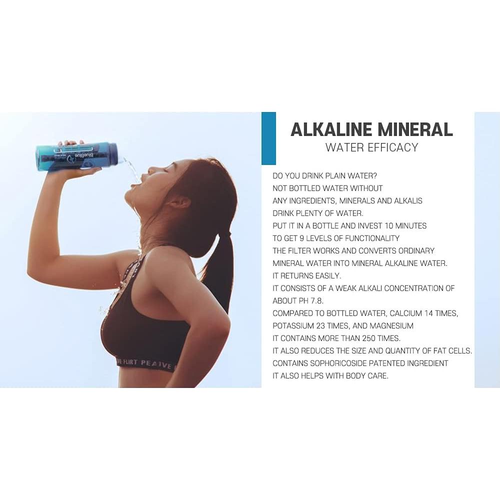 Filtro de Agua Mineral Alcalina Mymi BlueBlue 9 Etapas 6 meses