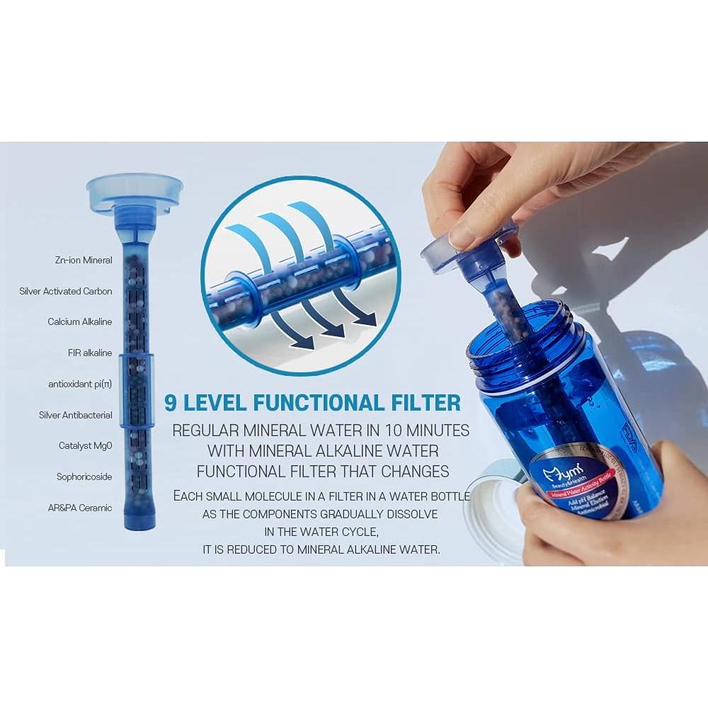 Filtro de Agua Mineral Alcalina Mymi BlueBlue 9 Etapas 6 meses