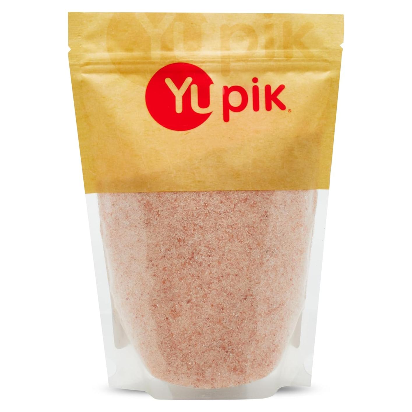 Sal Rosa Fina del Himalaya Yupik 1 kg, Sin Gluten, Kosher