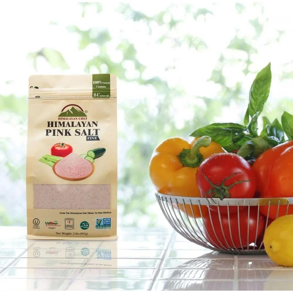 Sal Rosa del Himalaya Chef Himalayano Grano Fino 5.44 kg