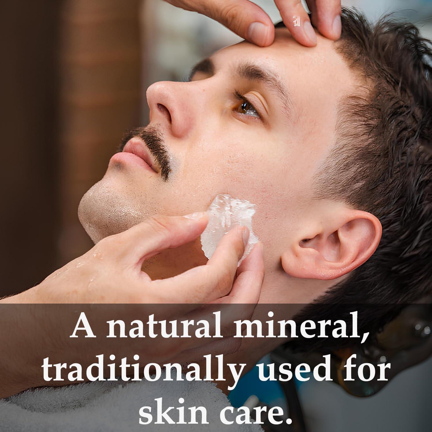 Piedra de Alumbre Mi Nature 500g - Fitkari Puro para Cuidado Personal