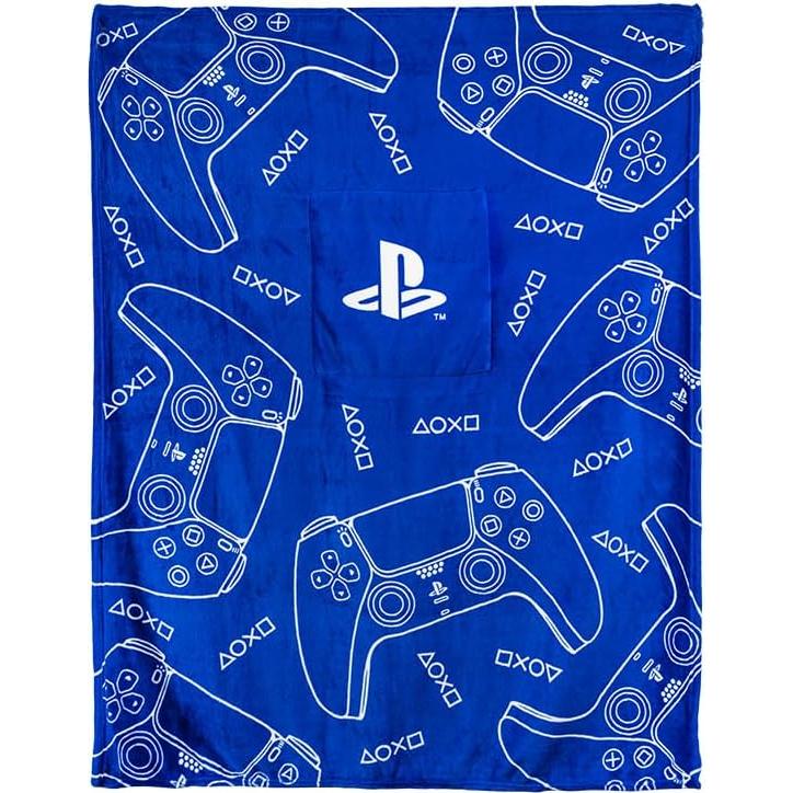 Manta Cojín 2-en-1 Paladone PlayStation 120x150 cm
