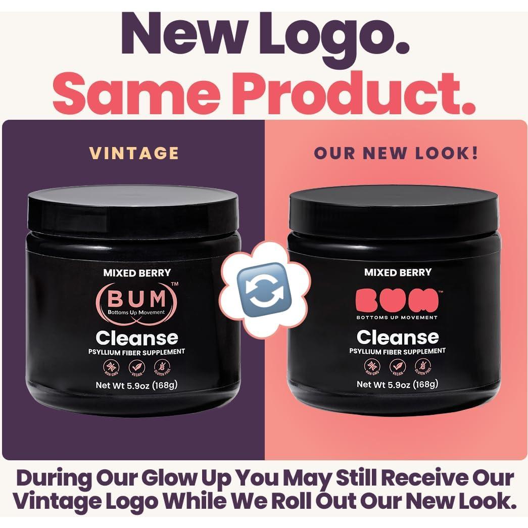 Polvo de Fibra de Psyllium BUM - 30 Porciones Sin Azúcar