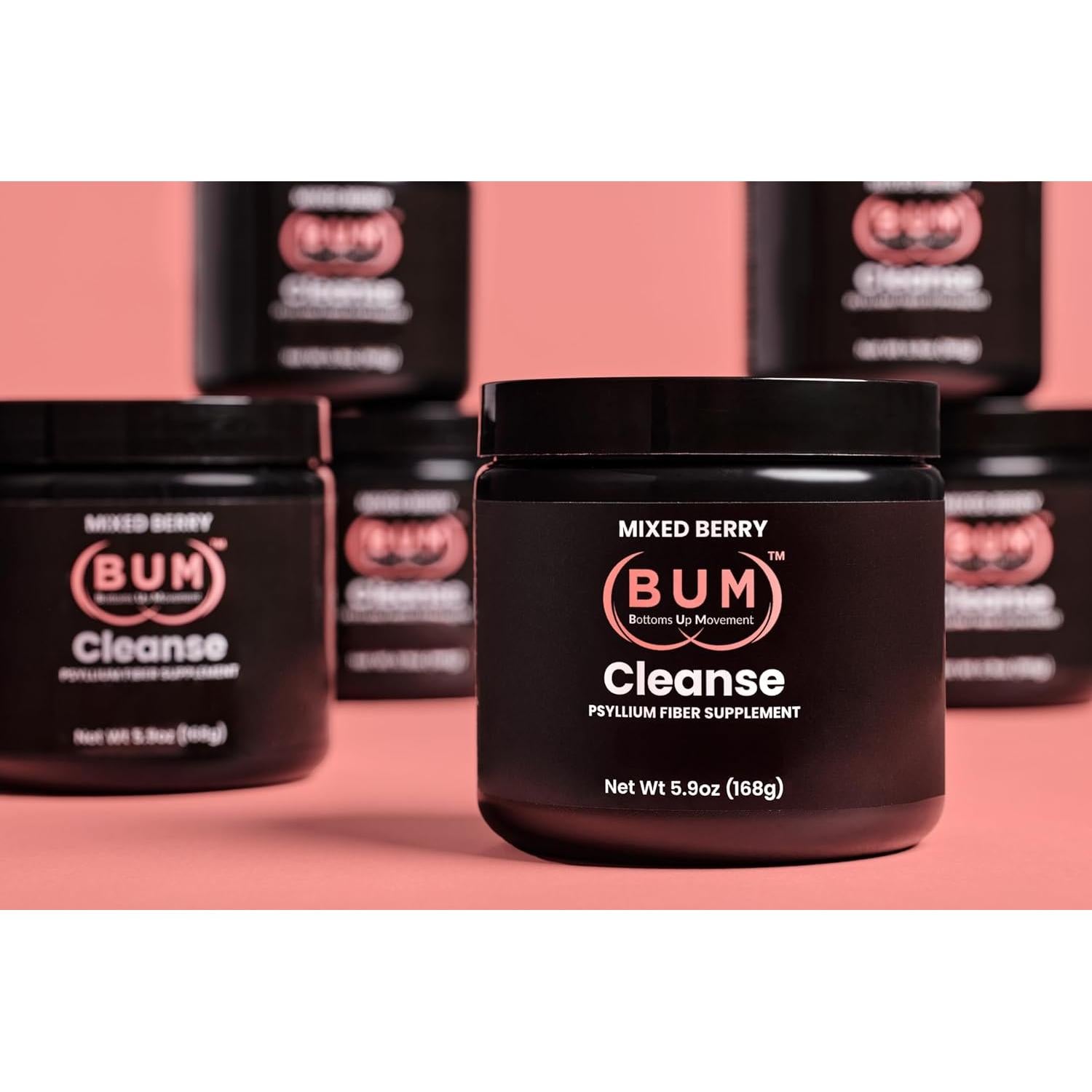 Polvo de Fibra de Psyllium BUM - 30 Porciones Sin Azúcar