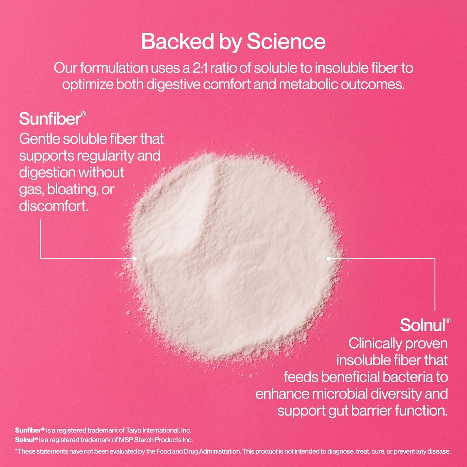 Polvo de Fibra Diaria Supergut 170g Vegano Sabor Granada