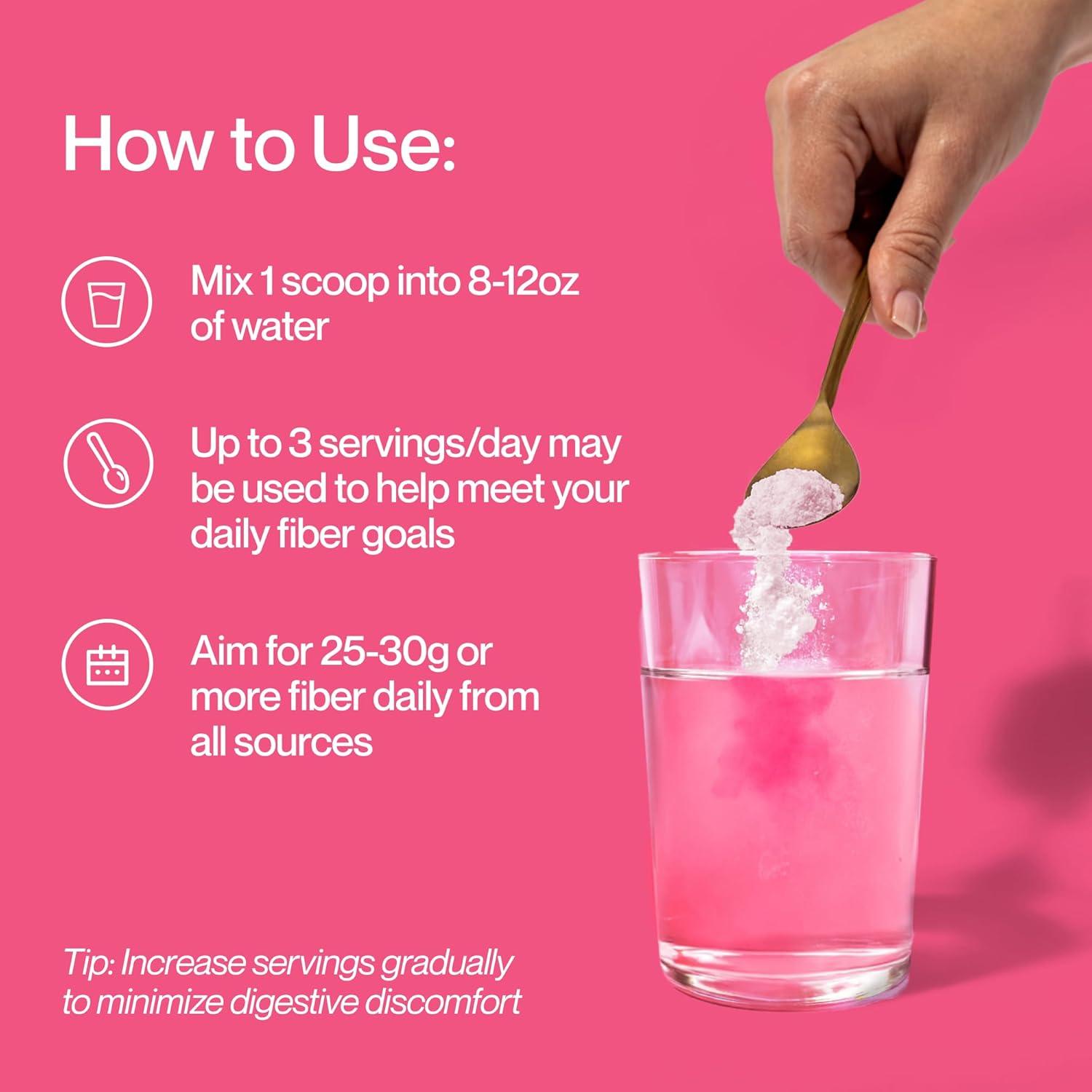 Polvo de Fibra Diaria Supergut 170g Vegano Sabor Granada