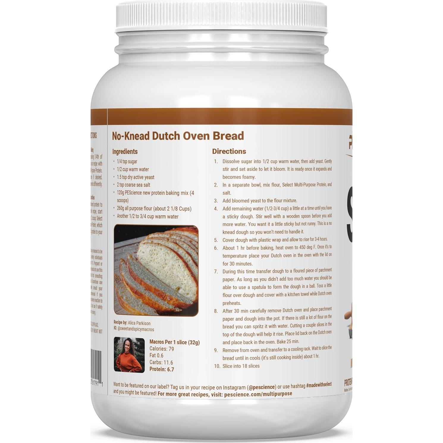 Proteína en Polvo PEScience Sin Sabor 27 Porciones 0.79kg