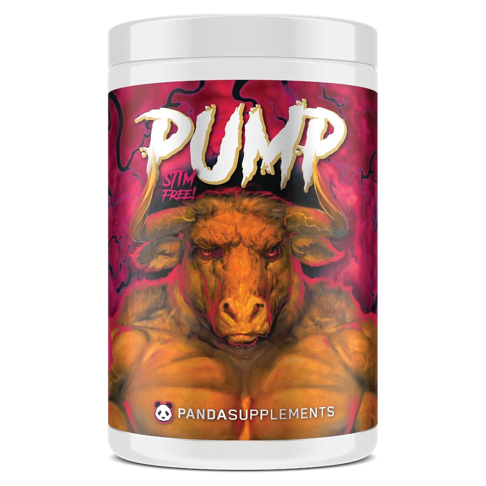 Pre-entrenamiento sin estimulantes Panda Supps 40 porciones Cereza Negra
