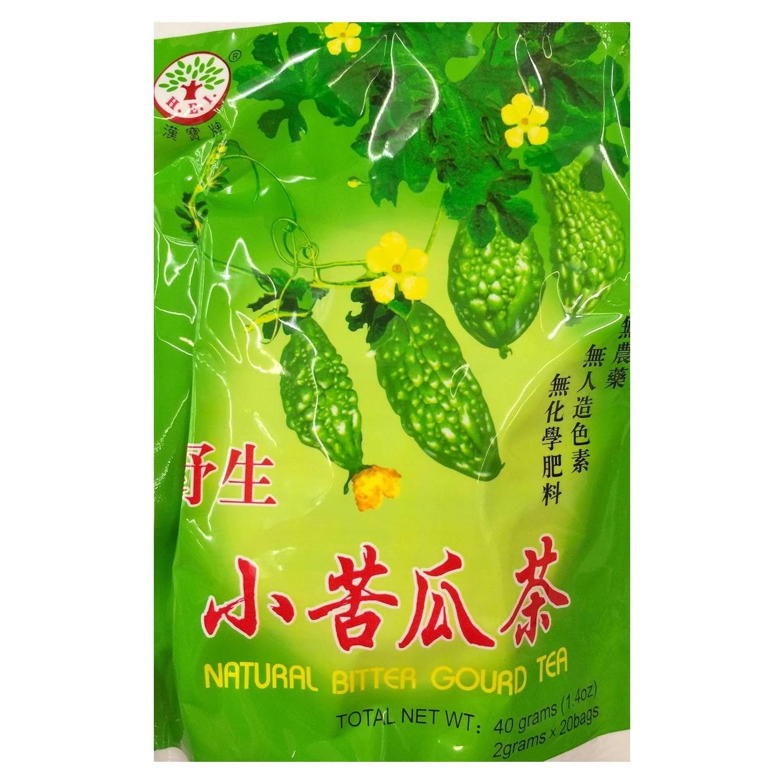 Té Natural de Calabaza Amarga H.E.I. 20 Bolsitas 39.7g