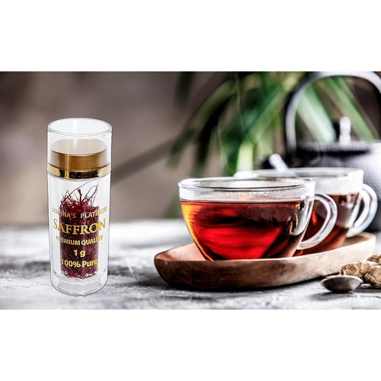 Azafrán Platino de Sophia 1g - 100% Puro Grado A Afgano