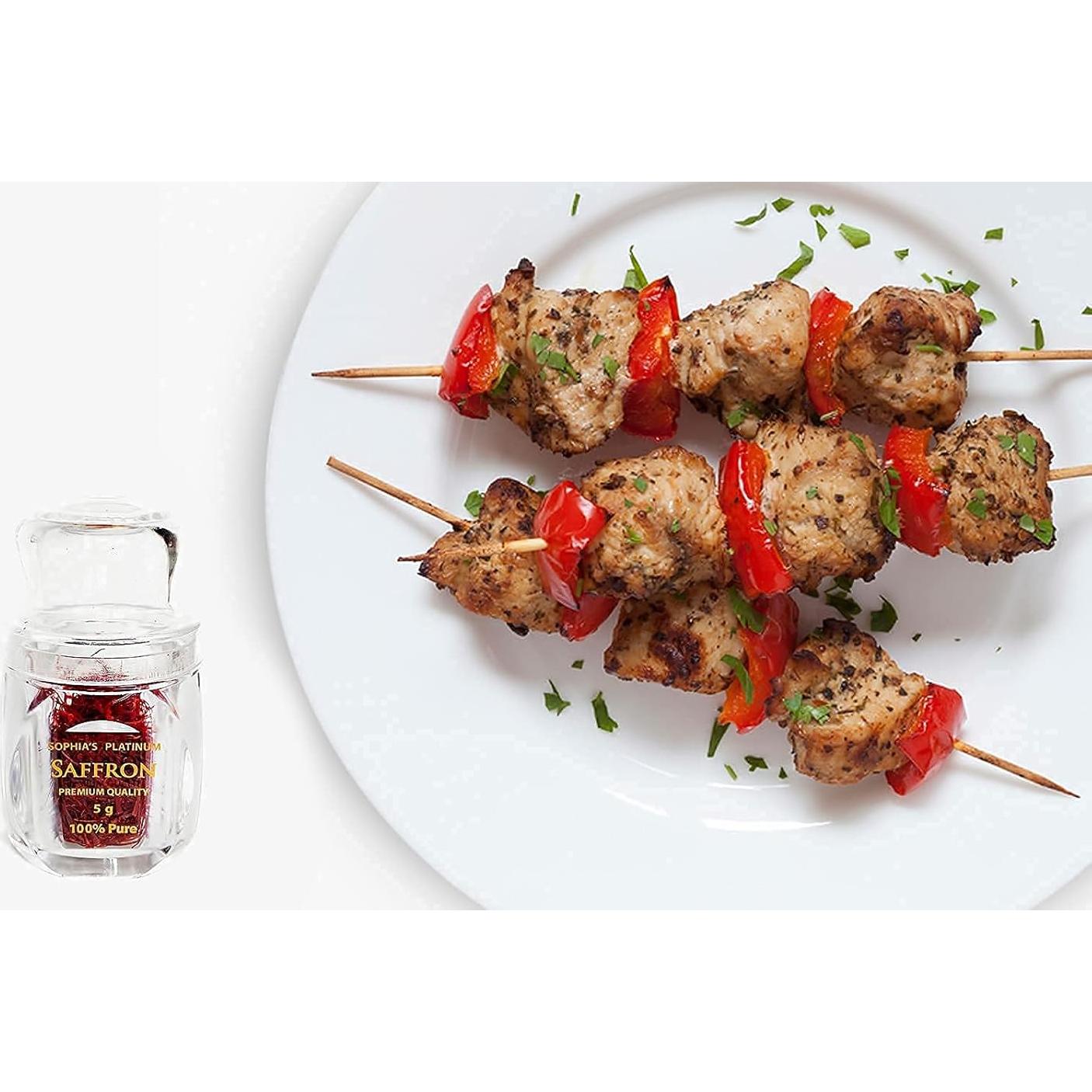 Azafrán Platino Sophia 10g Orgánico Grado A 100% Puro