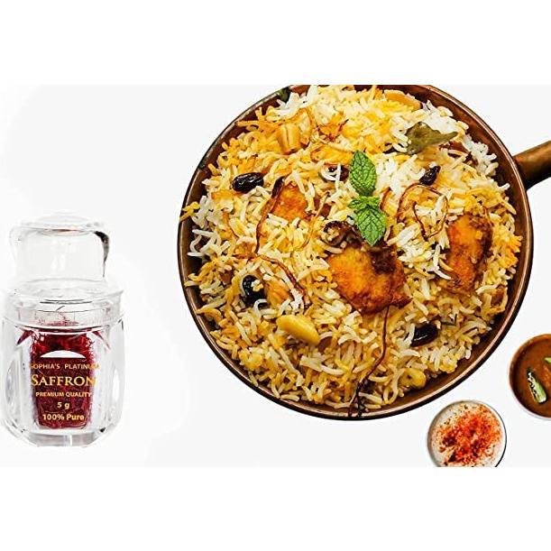 Azafrán Platino Sophia 10g Orgánico Grado A 100% Puro