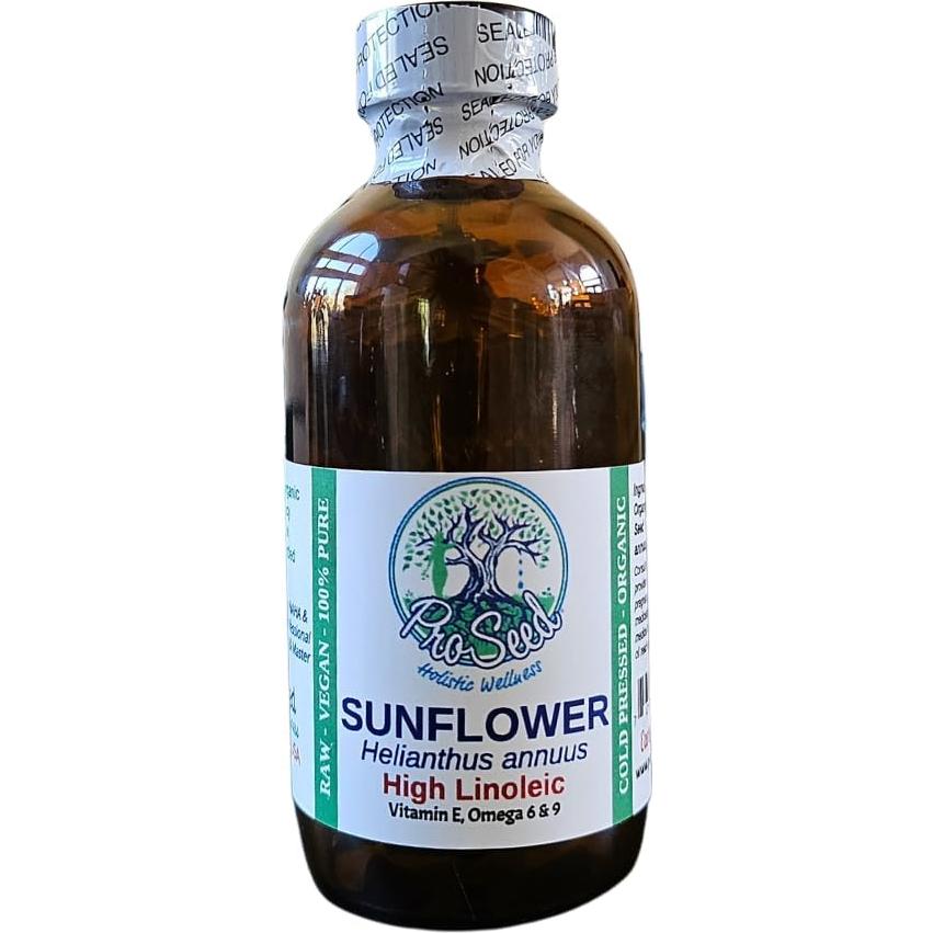 Aceite de Semilla de Girasol Orgánico Prensado en Frío ProSeed 113.4 ml
