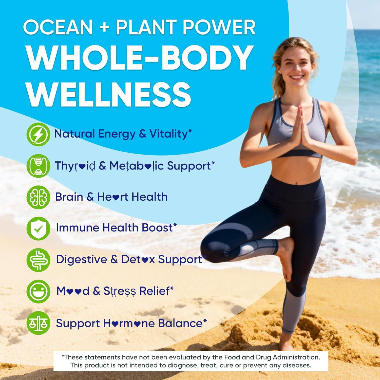 Gomas de Super Greens y Musgo Marino 15-en-1 Orgánico