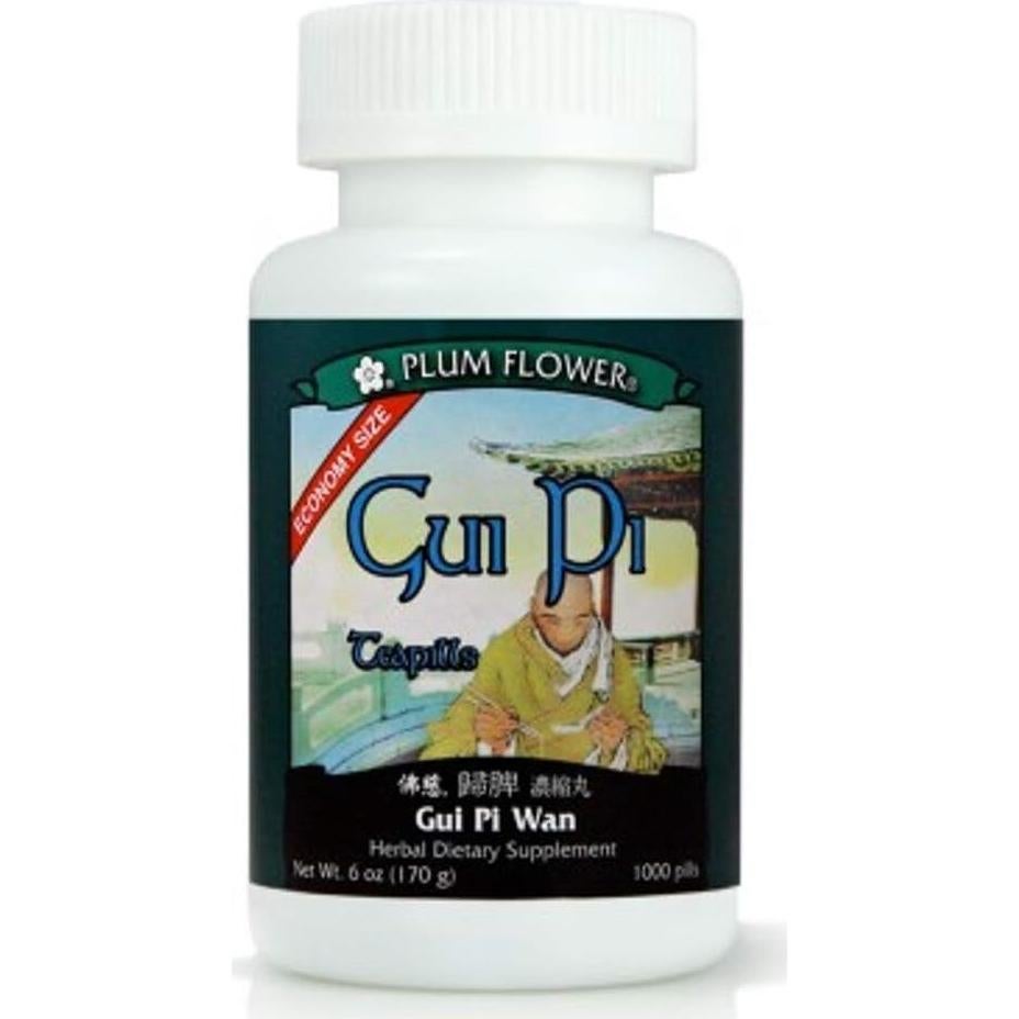 Gui Pi Wan 1000 Ct - Flor de Ciruelo - Suplemento Herbal