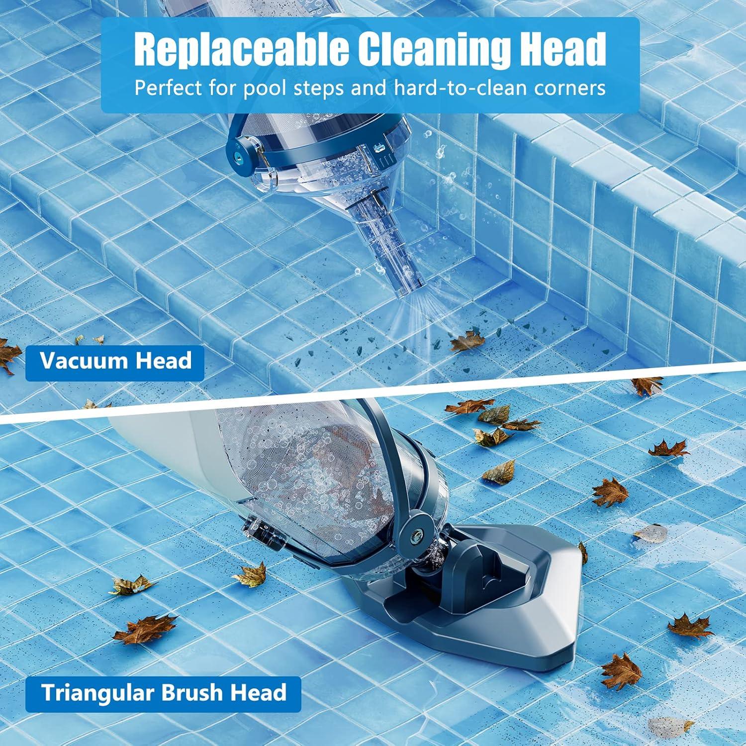 Aspiradora de Piscina Portátil Enhulk EHT21001-L20 70L/min