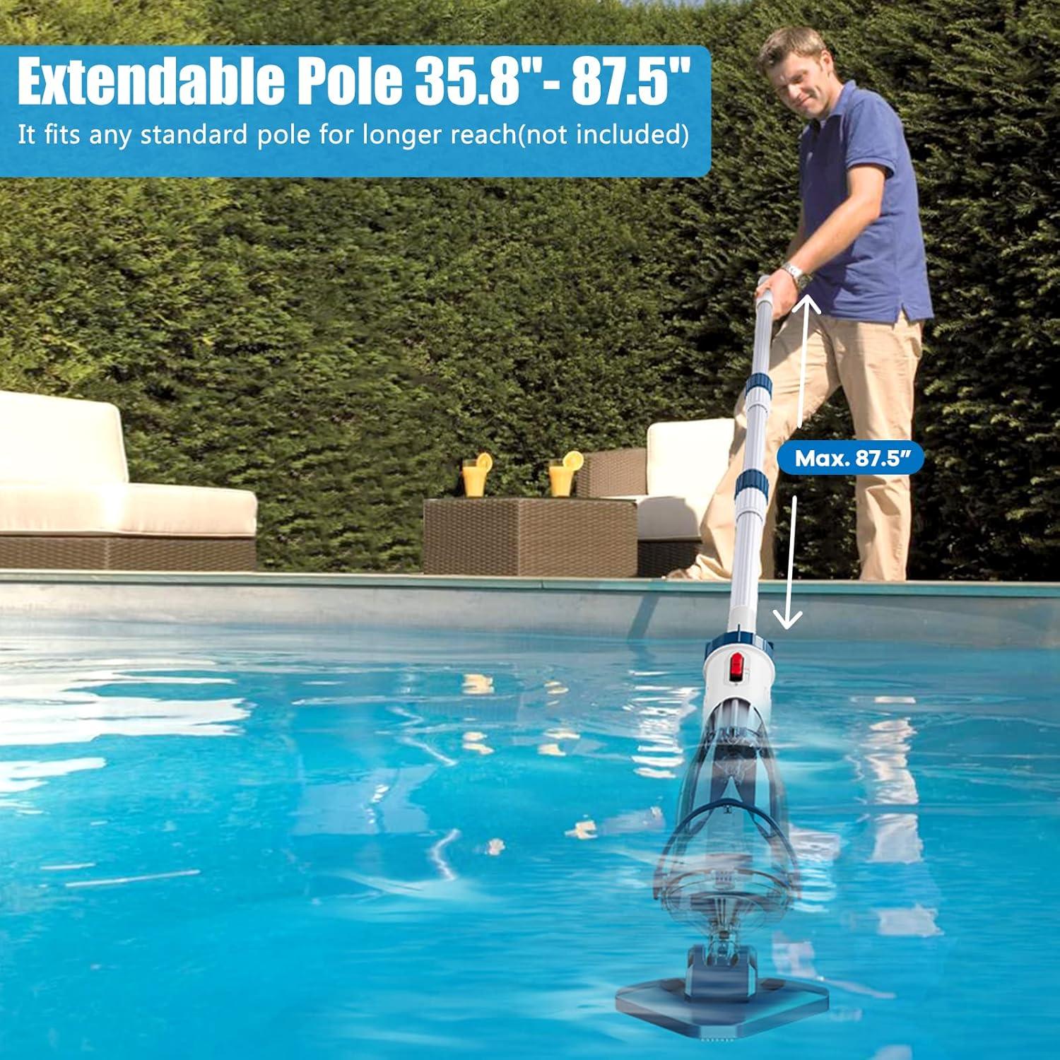 Aspiradora de Piscina Portátil Enhulk EHT21001-L20 70L/min