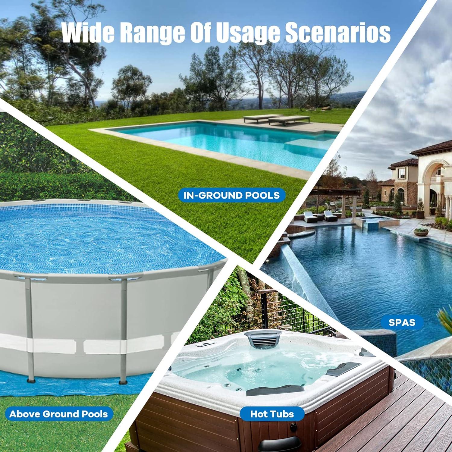 Aspiradora de Piscina Portátil Enhulk EHT21001-L20 70L/min