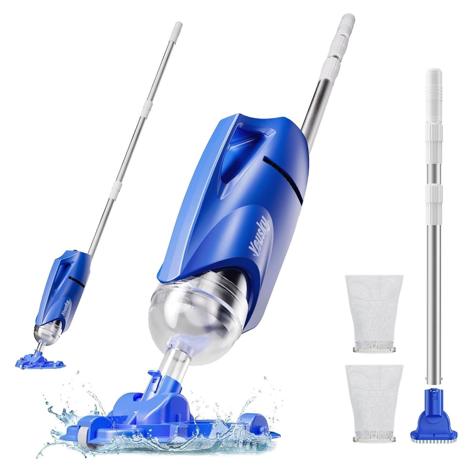 Limpiador de piscina inalámbrico Yousky 2025 S1 Pro 18.5GPM