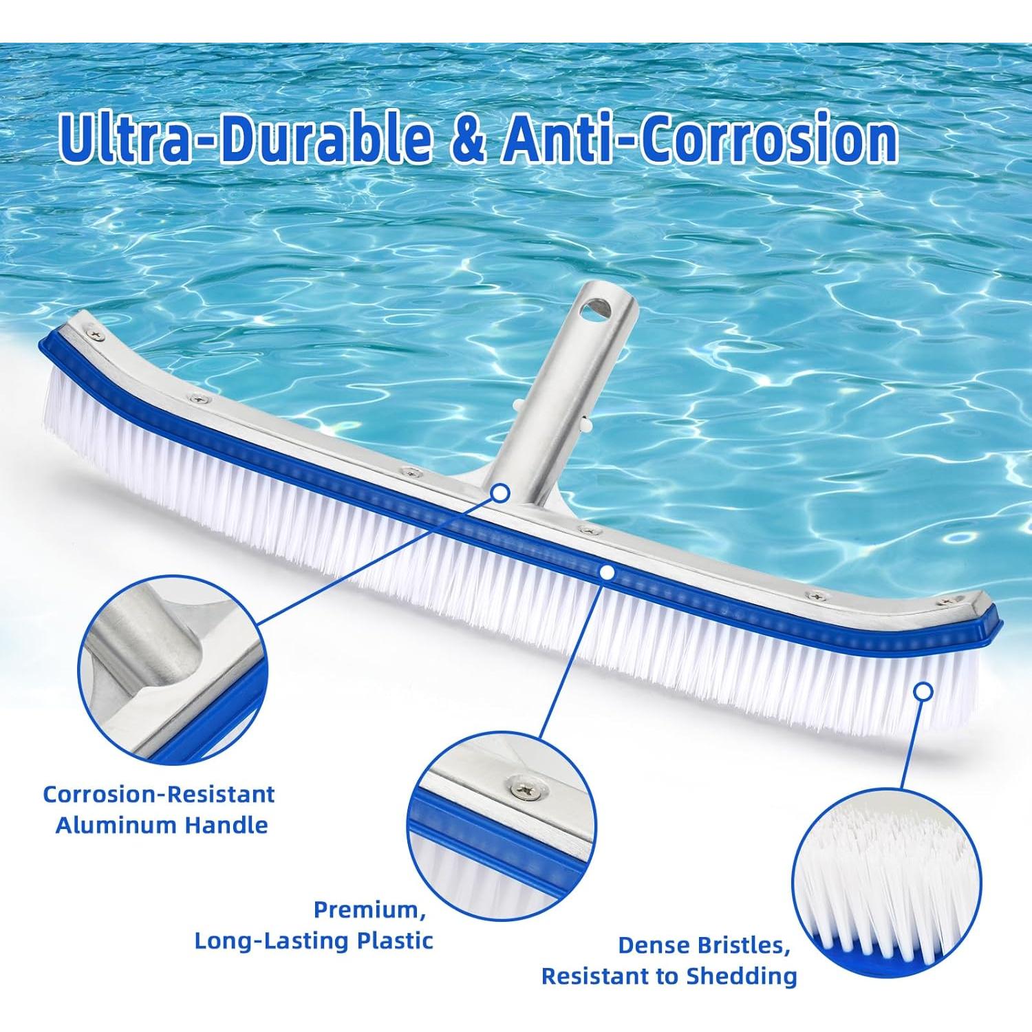 Limpiador de Piscina TOPDING & HZ con Red de 45.72 cm